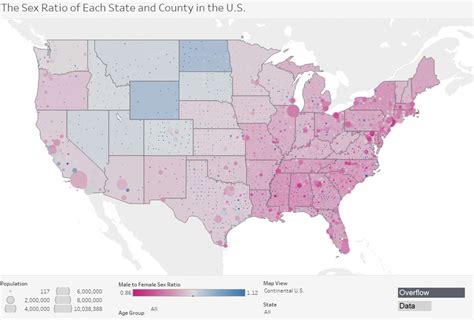 u.s. male to female ratio|U.S. population: male to female ratio, by state 2020.